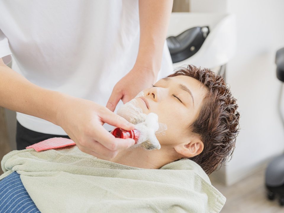 Legareのシェービング